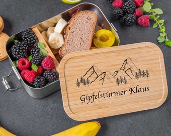 Premium Brotdose personalisiert mit Namen und Motiv