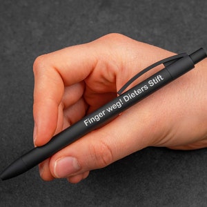 Personalisierter Kugelschreiber mit individueller Gravur Bild 4