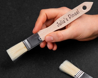 Personalized pastry brush with desired engraving