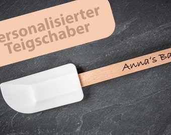 Teigschaber mit Namen