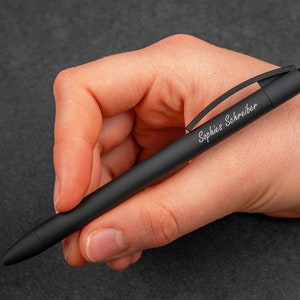 Personalized ballpoint pen with individual engraving keine Schrift/Gravur