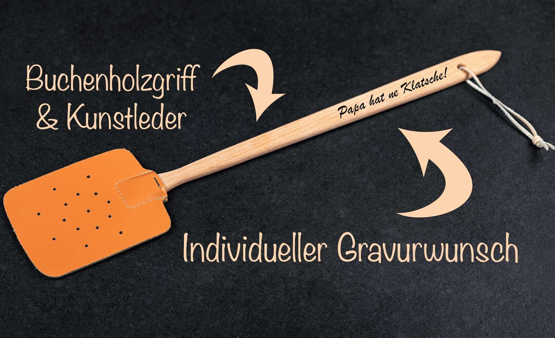 Personalized Fly Swatter With Name Etsy