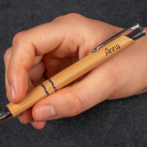 Personalized ballpoint pen with individual engraving image 9
