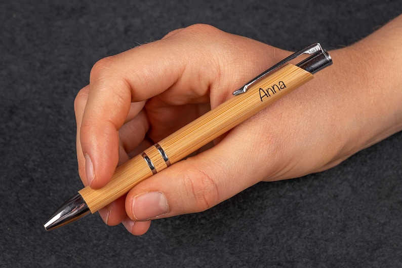 Personalized ballpoint pen with individual engraving image 9
