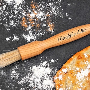 Personalized pastry brush with your desired engraving