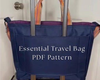 Pattern + Video Tutorials: Belle Originals Essential Travel Bag | Beginner Friendly