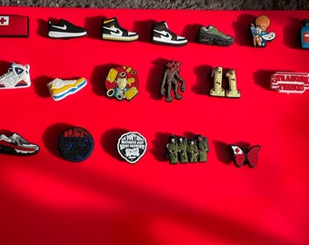 stranger things croc charms