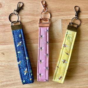 Keychain Wristlets, Bee Themed, Great Gift