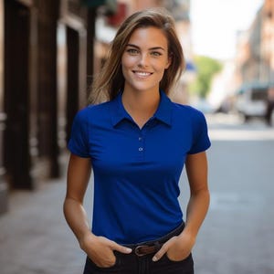 DFPS / HHS Polo Shirt Royal Blue