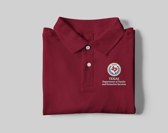 DFPS / HHS Polo Shirt Maroon