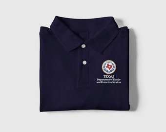 DFPS / HHS Polo Shirt Navy Blue