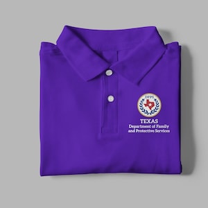 DFPS / HHS Polo Shirt Purple