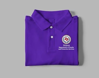 DFPS / HHS Polo Shirt Purple