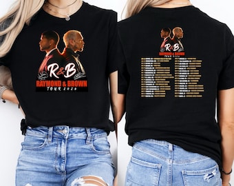 Chris Brown Shirt, R&B Tour 2026 T-Shirt,   Brown Tour Tee,  Shirt, RB Concert Shirt,  Brown Fan Tee