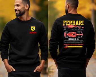 Ferrari Sweatshirt, Ferrari Shirt, Ferrari Race Hoodie, Ferrari Lover Sweatshirt, Ferrari Sweatshirt, Car Race Sweatshirt, Ferrari Gift