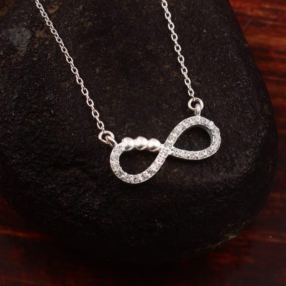 Collane con ciondolo Strass Argento sterling S925 Per donna Vintage Di