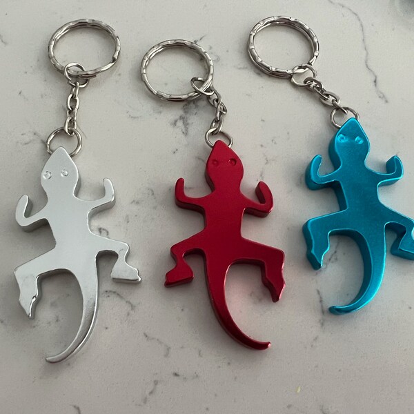 Lizard Keychain Etsy
