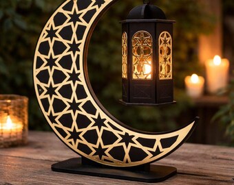 Home led decor Ramadan / Islamitisch decor / Eid decor / Ramadan Mubarak / Islamitische geschenken / Ramadan cadeau / Moskee decor / Lantaarns