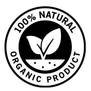 Certified organic cotton material seal for handmade baby plush toys