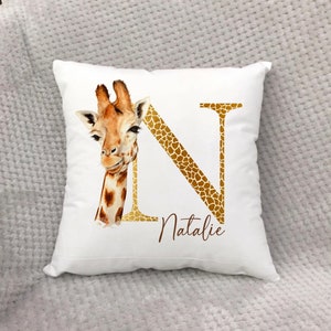 Personalised Cushion | Giraffe Mug | Gifts For Women | Personalized Gifts | Animal Safari African | Giraffe Gifts | Stand Tall | Positivity