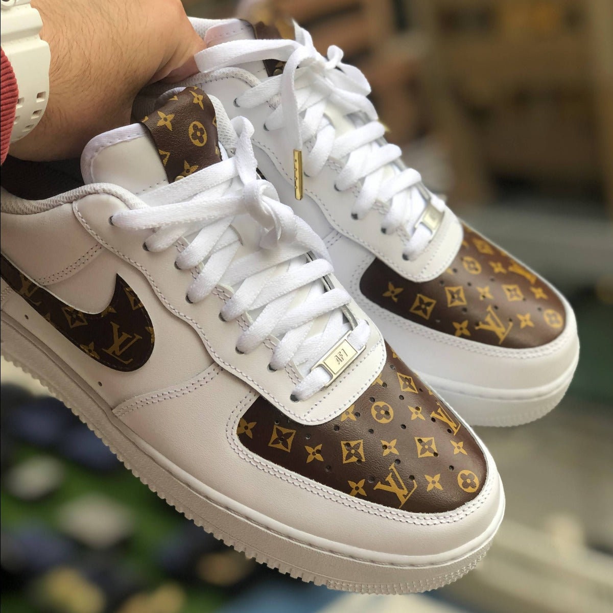louis vuitton custom af1