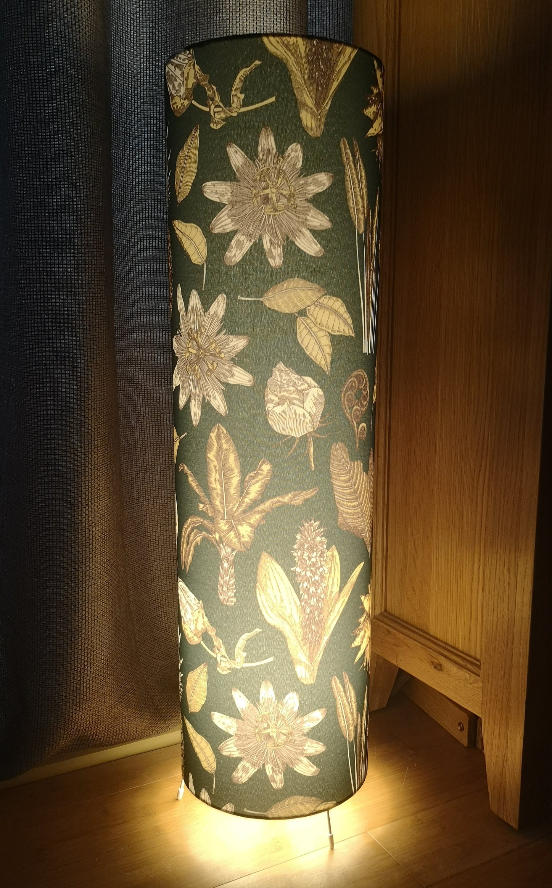 Tropical Floor Lamp Pineapple Mood Lighting Tall Standing Etsy UK