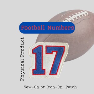 Embroidered 17 Patch, Buffalo Away Jersey, White