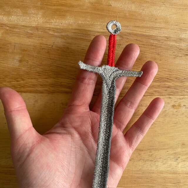 Black Dagger Brotherhood Bookmark, BDB Sword, Free Standing Lace ...