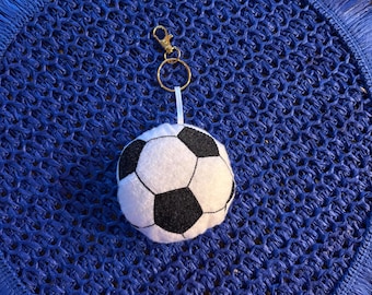 Customizable Soccer Bag Charm/Back Pack Tag