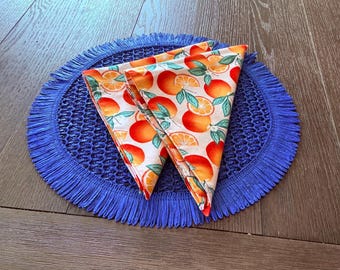 Handmade Summer Cotton Napkins - Set of 2