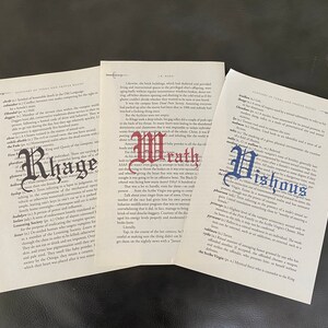 Black Dagger Brotherhood Book Art - Etsy