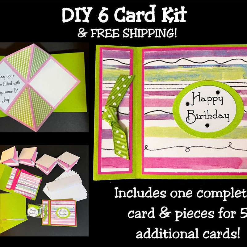 Handmade Cards Kit - Etsy