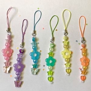 Cute Beaded Phone Charm