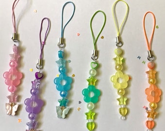 Cute Beaded Phone Charm