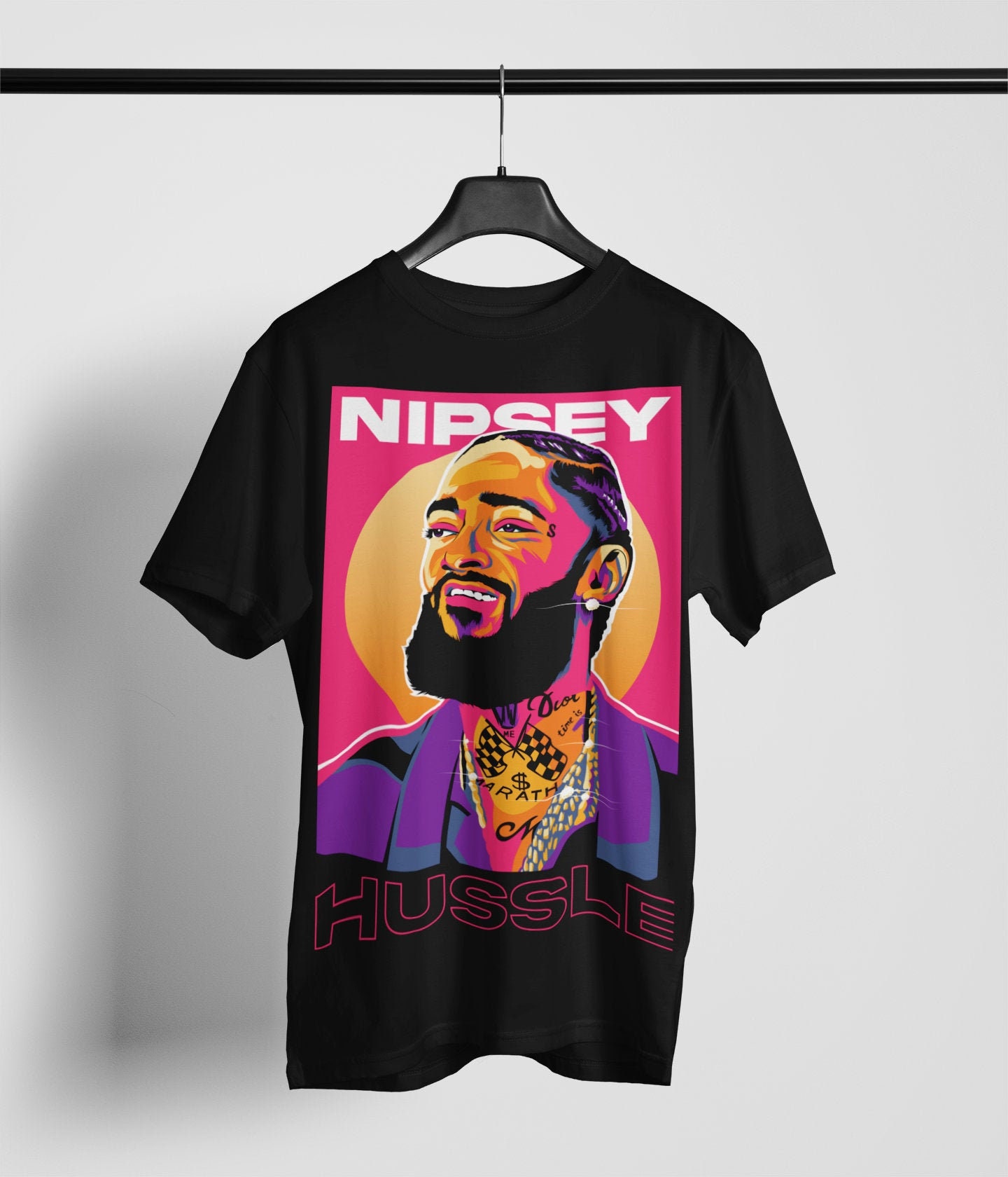 Nipsey Hussle Rap Tee Nipsey Hussle T 