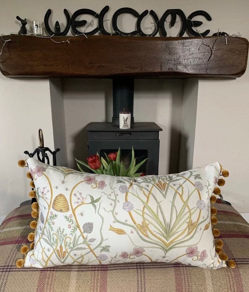 Angel Strawbridge Potagerie Fabric Hand Made Pom Pom Trim Etsy UK