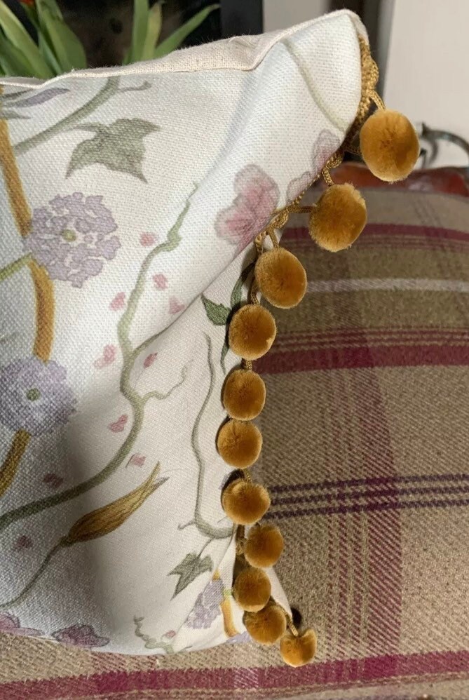 Angel Strawbridge Potagerie Fabric Hand Made Pom Pom Trim Etsy UK