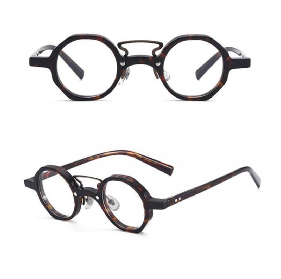 Japanese Round Retro Glasses Reading Glasses Round Frame Etsy