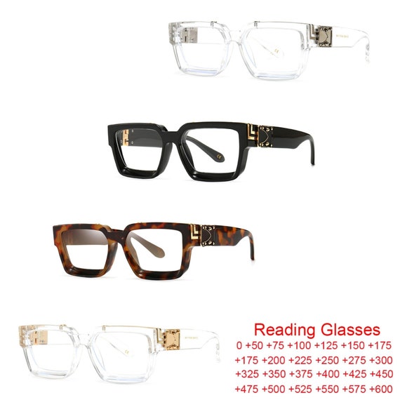 LV Party Sunglasses LV Monogram Anti Blue Light Glasses