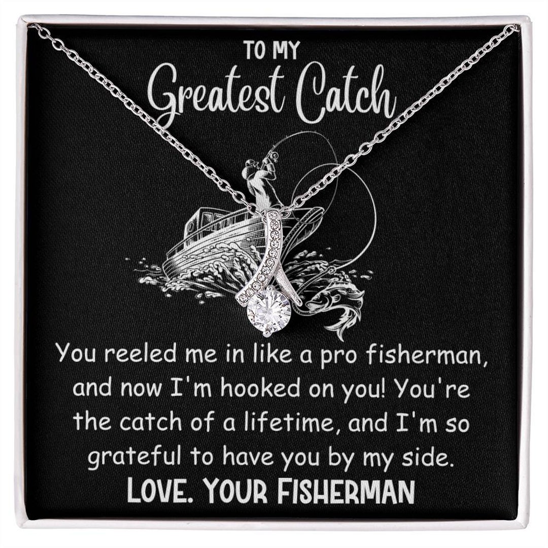 My Greatest Catch Funny Fishing Lover Quote Fishing Day Gift ...