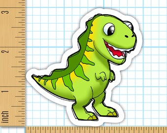 3 Babysaurus Sticker T-rex Sticker Dinosaur Sticker - Etsy