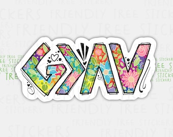3 God is Greater Than the Highs and Lows Sticker 3 God is Greater Than the Highs and Lows Sticker
