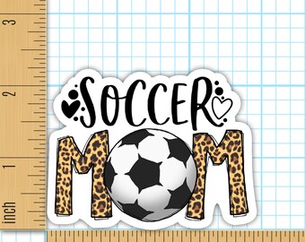 "Football Mom" Vinyl Decal Sticker - 7x2.7 Inch Premium Black, Easy To Apply