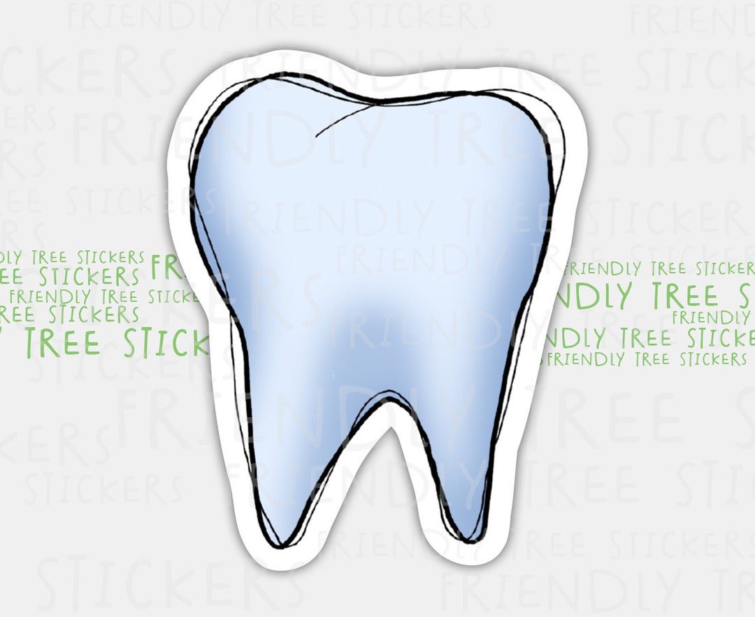 Tooth Sticker Copy 3 Tooth Sticker, Dental Sticker, Dentist Sticker, Teeth Stickers ...