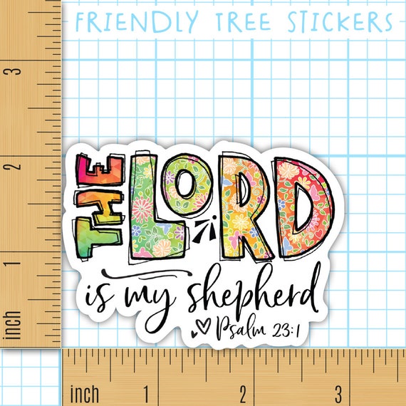 3 Faith Sticker, Encouragement Sticker, Christian Sticker