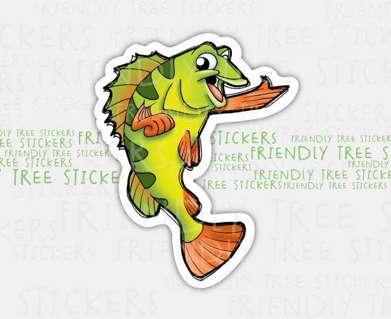 3 Fish Sticker, Fishing Sticker, Fish Decal, Fishing Decal, Hand Drawn  Sticker, Fishing Decals, Bass Fishing Sticker, Fishing Gift, 237 -   Canada