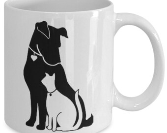 Famliy Pets Coffee Mug | custom coffee mug | gift for her mug | gift for him mug | dog mom mug | cat mom mug