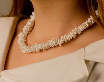 Shell necklace, choker, shell necklace, necklace with shells, choker with shells, beach, boho