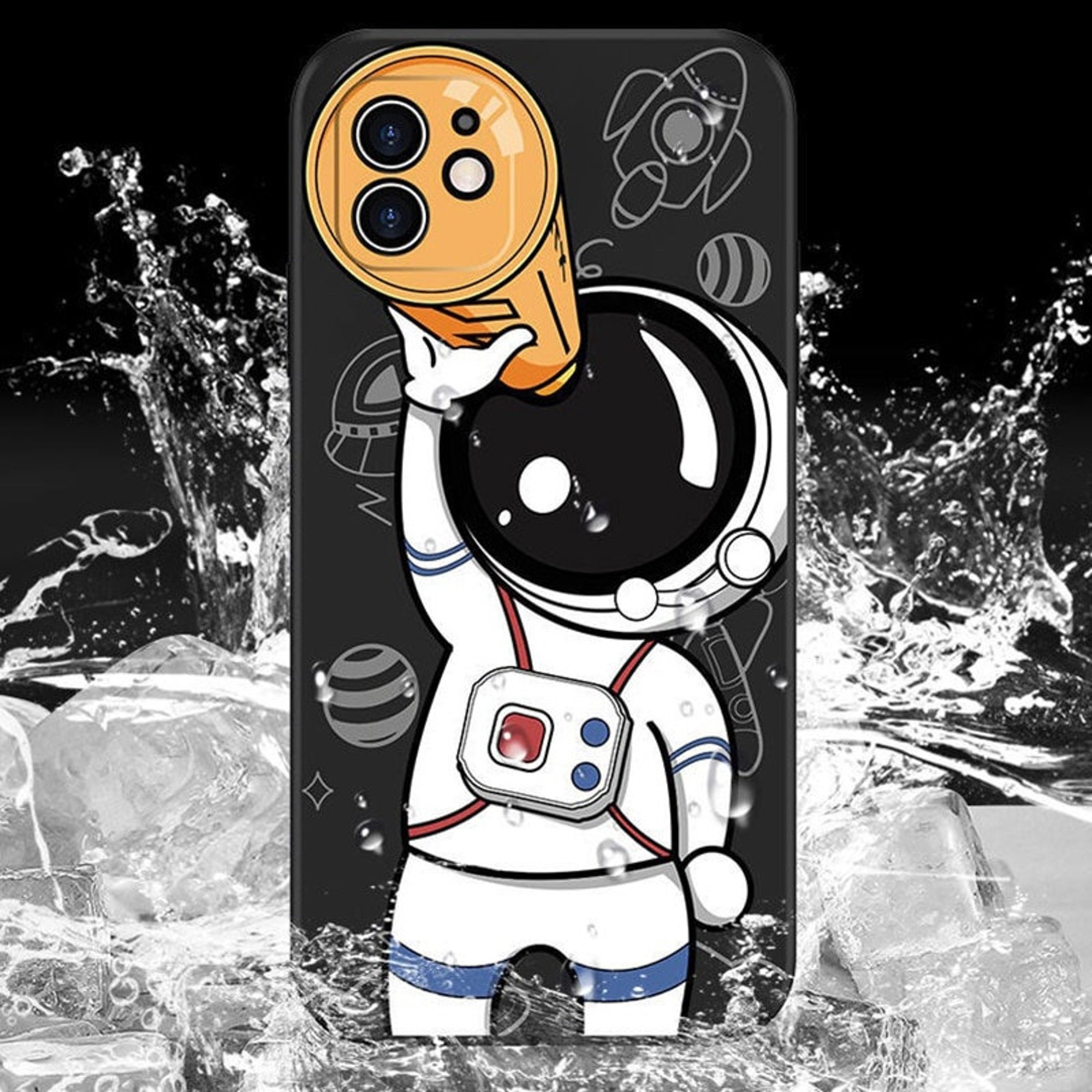 Discover Cute Astronaut Capa De Telemóvel Iphone Astronauta Desenho