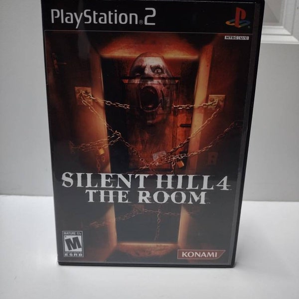 Custom Printed Silent Hill 4 The Room PlayStation 2